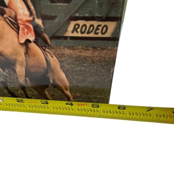 Avon Bucking Bronco Western Cowboy  After Shave 5 Fl Oz Bottle With Gold Cowboy - Picture 5 of 11